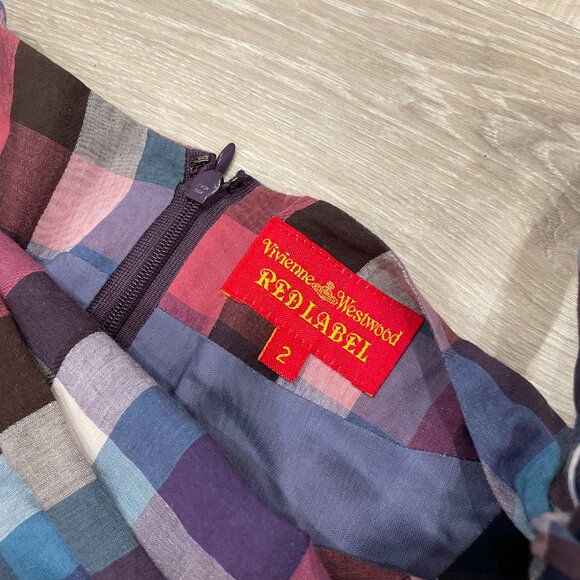 Vivienne Westwood Red Label Tartan Plaid Dress - Picture 2 of 10